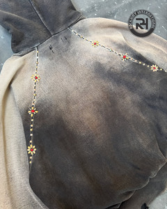 Sudadera con Capucha Extra Grande de Estilo Vintage con Lavado Ácido, Sudadera Personalizada 100% Algodón, Ropa Urbana Unisex, Venta al por Mayor, MOQ, Alta Calidad - Product Image 6