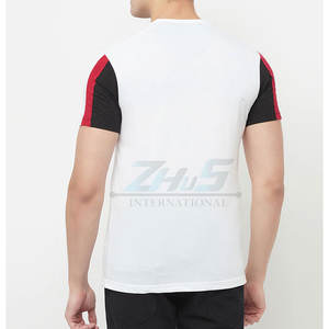 Camiseta de manga corta hecha a medida para hombre, alta calidad, 100% algodón, patrón sólido, impresión Digital, diseña tu propio logotipo - Product Image 6