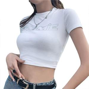 Camiseta de angladesh, Top corto, cuello redondo - Product Image 2