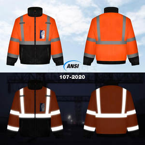 Chaqueta de Trabajo de Tela Resistente, Aspecto Liso, Reflectante, Transpirable, Ligera, Cómoda, Duradera y de Calidad - Product Image 2