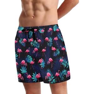 Short de bain à imprimé de sublimation avec logo personnalisé à séchage rapide Vêtements de plage Short de plage léger pour la piscine - Product Image 1
