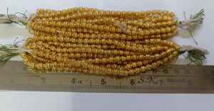 Cuentas Redondas de Vidrio Doradas y Chapadas en Oro para la Elaboración de Joyas, Bordado, Diseño Artesanal, Accesorios con Cuentas, Adornos Decorativos, Proyectos de Bricolaje - Product Image 2