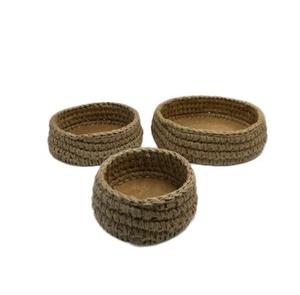 High Selling Price New Jute Bowl Premium Look Modern Jute Bowl Elegant for Home Hotel <b>Table</b> Decor Usage in Wholesale Cheap Moq - Product Image 2