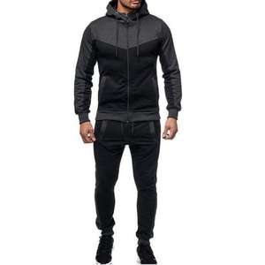 Premium Winter Plus Size Mens Tracksuit Midweight Comfortable Design for Gym Running Sports and Relaxed Street Style - Product Image 4