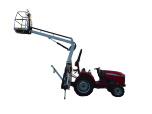 Nueva Plataforma Elevadora Articulada Hidráulica LVM Nacelles LVM P7 de 5.2 m Montada en Tractor para Agricultura y Mantenimiento - Product Image 1