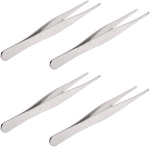 2022 haute qualité 16cm en acier inoxydable porte-aiguille manuel pince à dissection dentée droite pince à pansement Kit chirurgical - Product Image 3