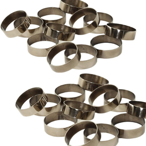 Anneaux de serviette en métal personnalisés de meilleure qualité pour la décoration de table de mariage et de maison nouvellement conçus - Product Image 5