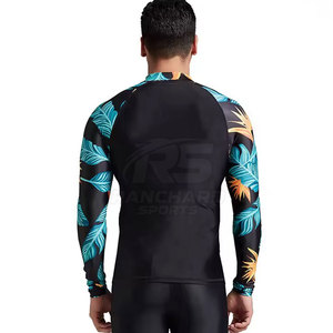 Hot Selling <b>Custom</b> Logo Men <b>Compression</b> <b>Shirts</b> Latest <b>Design</b> Breathable Men <b>Compression</b> <b>Shirts</b> - Product Image 4
