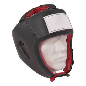 Venta caliente personalizado de alta calidad de cuero de boxeo Head Guard Dual Sport MMA Unisex Venta en línea - Product Image 4
