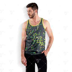 Camiseta Deportiva sin Mangas para Hombre al por Mayor, para Gimnasio, Entrenamiento, Secado Rápido - Product Image 6