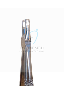 Extracteur de couronne (pince) supérieur, pinces en acier inoxydable avec embouts en caoutchouc, instruments de chirurgie dentaire - Product Image 6