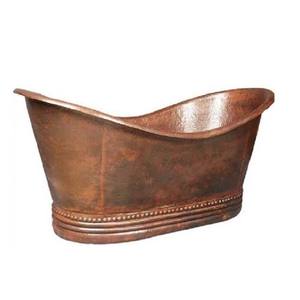 Bañera de cobre antigua, moderna, hecha a mano, diseño de lujo, calidad Premium, para el hogar y Hotel - Product Image 2