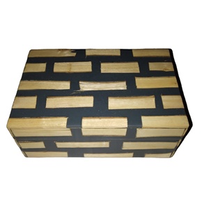 Joyero de madera de bambú de alta calidad, caja de joyería, collar, pendientes, regalo, caja de anillo, personalizado - Product Image 1