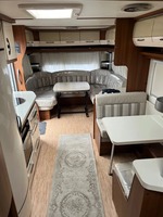 Caravane Mini Pop-Up Hobby 2015, camping-car avec suspension indépendante, cuisine de luxe, capacités tout-terrain, 6 couchages, lit fixe taille 1