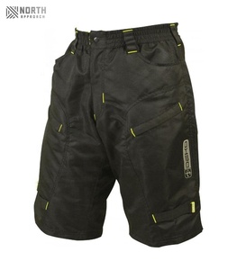 Pantalones Cortos de Ciclismo Impermeables para Bicicleta de Montaña, Antiarrugas, Cintura Media, Holgados, con Opción de Acolchado, Tallas Grandes, para Hombre, Verano - Product Image 1