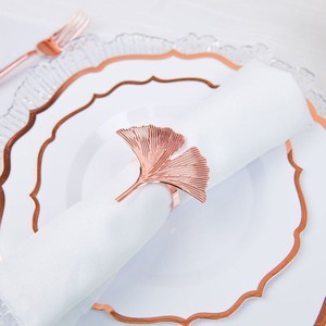 Sturdy Metal Butterfly Napkin Holder with Rust-Resistant Gold Coating Elegant Design for Home and Restaurant - Product Image 2