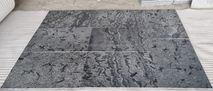 กระเบื้องหินชนวนธรรมชาติอินเดียสีเงินเทาคุณภาพดีเยี่ยม ขัดเงา ทนทาน แบบดั้งเดิม รับประกัน 5 ปี สำหรับบุผนังภายใน - Product Image 4