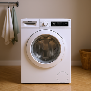 เครื่องซักผ้าฝาหน้า LB1T80AEU สีขาว รุ่น Class A ความเร็ว 1000 รอบต่อนาที ความจุ 8 กก. ขนาด 59.7 x 55.7 x 84 ซม. - Product Image 3