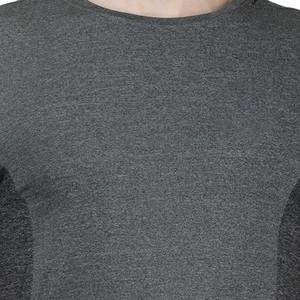 เสื้อยืดฟิตเนสคอตตอนพอดีตัวสำหรับผู้ชายเสื้อยืดออกกำลังกายผ้าฝ้าย100% ระบายอากาศแห้งเร็ว - Product Image 5