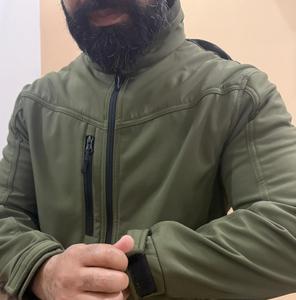 แจ็กเก็ตกันลมมีซิปมีฮู้ดสำหรับผู้ชายตั้งกลางแจ้งระบายอากาศได้ดีกันน้ำสำหรับวิ่งเดินป่าตกปลาขี่จักรยาน-ไซส์ XL - Product Image 5