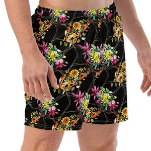 กางเกงวิ่งขาสั้นของผู้ชายกางเกงวิ่งออกกำลังกายแบบมีกระเป๋ามีซิปแห้งเร็ว - Product Image 5