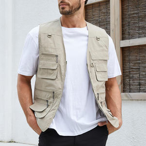 Chaleco de Pesca Elegante y Transpirable para Hombre, Material de Nailon y Poliéster, Ropa Deportiva Activa, Chaleco de Pesca para Hombre - Product Image 5