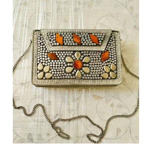 NOUVEAU MODÈLE Pochette artisanale indienne en résine de type personnalisé pour femmes - Product Image 5