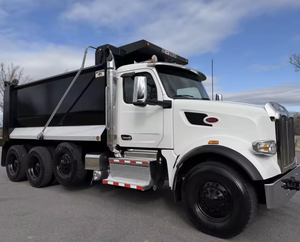 ดีที่สุด!! รถดัมพ์มือสองราคาประหยัด ปี 2024 2023 2022 Peterbilt 567 รถดัมพ์สามเพลา 510 แรงม้า เกียร์อัตโนมัติ 6 สปีด - Product Image 3
