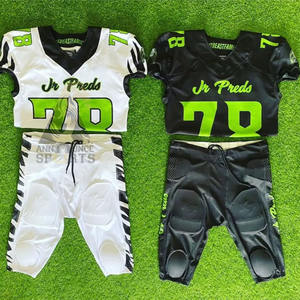 Fabricant de maillots de football américain sublimés personnalisés, uniforme de football américain respirant de haute qualité - Product Image 1