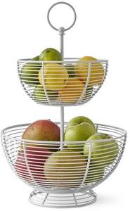 Panier à fruits en fil métallique de grande capacité, de qualité alimentaire, créatif, en spirale, porte-pain, organisateur de cuisine multifonctionnel, bol, vente en gros - Product Image 6