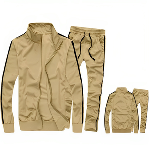 2024 New Year Custom Men's <b>Tech</b> Fleece Zip Track Suit New Arrival Soccer Jogging Clothing with Logo for Winter Sports - Product Image 5