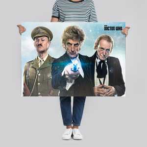 Affiche de style moderne pour Doctor Who - Twice Upon a Time pour décoration murale - Product Image 3