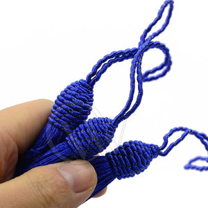 Cordon de rideau à double extrémité en coton résistant aux plis, glands personnalisés multicolores pour vêtements décoratifs, nouvel arrivage - Product Image 3