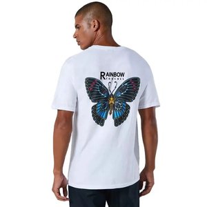 T-shirt personnalisé en coton élasthanne à grande impression recto et verso en coton épais 240gsm - Product Image 1
