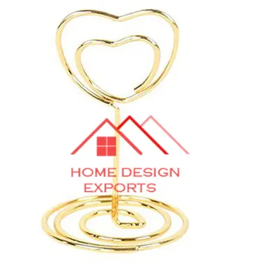 Tarjetero de Metal decorativo con diseño de corazón en acabado dorado, productos de tendencia más vendidos, tarjetero de visita, tarjetero