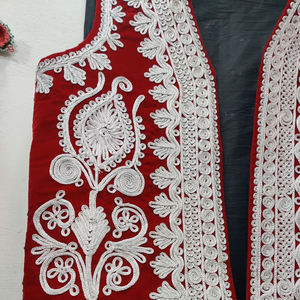 Chaleco bordado a mano tradicional afgana, chaleco bordado de cristal - Product Image 2