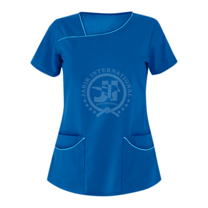 Uniforme médical pour femmes uniformes souples pour le personnel hospitalier fabriqués sur mesure vêtements pour femmes à vendre - Product Image 3