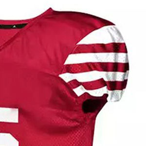 2025 nouveauté maillot de Football américain unisexe séchage rapide à manches courtes personnalisable broderie de haute qualité prix bas - Product Image 6