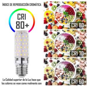 9W Elongated Corn LED <b>Bulb</b> - Product Image 3