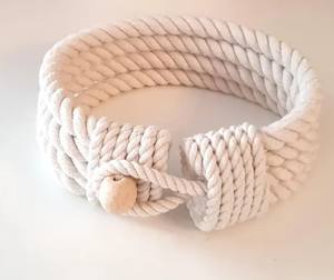 Abrazaderas para Cortinas de Cuerda de Algodón: Decoración Minimalista de Estilo Bohemio para el Hogar - Product Image 1