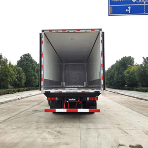 Camion frigorifique d'occasion 8x4, 20 tonnes, conteneur de refroidissement, camion diesel, véhicule de transport en chaîne du froid, camion frigorifique - Product Image 3