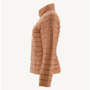 Veste matelassée réversible pour femme, confortable, en tissu imperméable, avec capuche, pour l'hiver et l'été, grande taille, fermeture éclair, coton, randonnée - Product Image 5