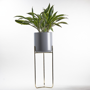 Soporte de Metal para maceta, soporte para maceta, contenedor de jardín de hierro a prueba de herrumbre para macetas, soportes para plantas de interior y exterior - Product Image 2