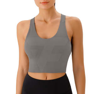 Sujetador Deportivo Ligero transpirable para mujer personalizado para entrenamiento Fitness técnica lavada - Product Image 1