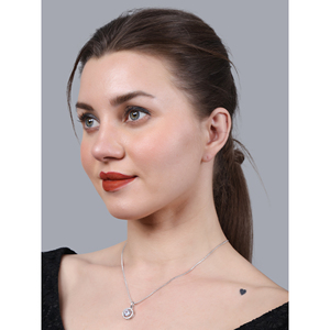 Idée de cadeau de fiançailles rond blanc - Product Image 3