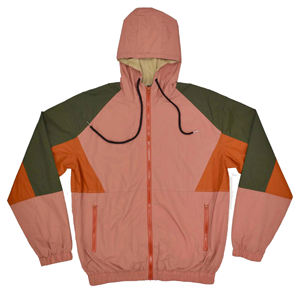 แจ็กเก็ตไนล่อน100% น้ำหนักเบากันน้ำระบายอากาศได้ดีแจ็กเก็ตกันลมพร้อมฮู้ด - Product Image 3