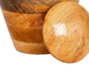 Handcrafted ไม้เผาศพ Urn อนุสรณ์ที่ระลึกสไตล์วินเทจไม้เบิร์ช Urn สัตว์เลี้ยง Handcrafted - Product Image 5