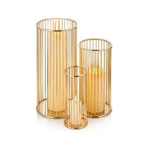 Top tendance métal votive bougie de noël votive pour la décoration de porte table votive utilisation bougie pilier produit de vente chaud - Product Image 3