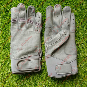 Guantes de bateo de béisbol transpirables personalizados de alta tendencia Guantes de bateo de béisbol infield duraderos de alto rendimiento - Product Image 1