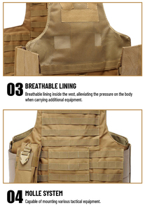 Áo giáp chaleco tactico de equipo pecho GILET tactique chống đâm Áo Giáp Chiến thuật chaleco tactico áo giáp - Product Image 6